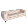 Pohovka Modern Barock 240cm šampaňská samet  Sedací soupravy 42641