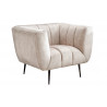 Křeslo Noblesse 105 CM šampaňské samet  Sedací soupravy 43267
