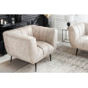 Křeslo Noblesse 105 CM šampaňské samet  Sedací soupravy 43267