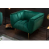 Křeslo Noblesse 105 cm smaragdově zelené samet  Sedací soupravy 40478
