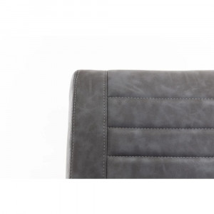 Sada 2 elegantních křesel Picton - šedá/bílá  Křesla A00000277W