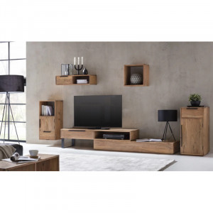 Masivní TV stolek Woodland - akátové dřevo VÝPRODEJ Woodland TV stolky a komody MH207W