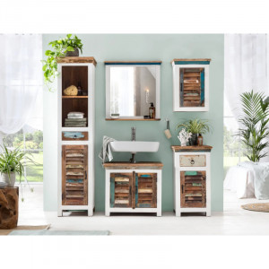 Koupelnová spodní skříňka Bali - recyklované dřevo VÝPRODEJ Bali - Koupelna MH390W