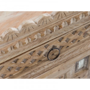 Malá komoda Kalkata z mangového dřeva VÝPRODEJ  Komody a šatní skříně MH1409W