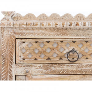 Malá komoda Kalkata z mangového dřeva VÝPRODEJ  Komody a šatní skříně MH1409W