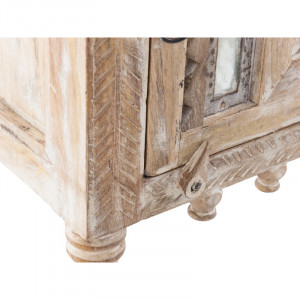 Malá komoda Kalkata z mangového dřeva VÝPRODEJ  Komody a šatní skříně MH1409W