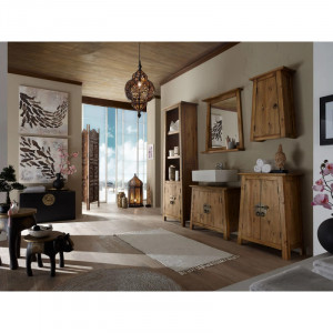 Nástěnná skříňka Luna masivní borovice VÝPRODEJ Luna Koupelna A00001351W