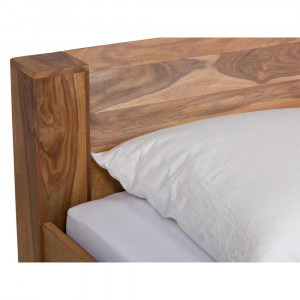 Masivní dřevěná postel Stella 180x200 palisandr VÝPRODEJ  Postele MH1040W