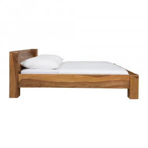 Masivní dřevěná postel Stella 180x200 palisandr VÝPRODEJ  Postele MH1040W