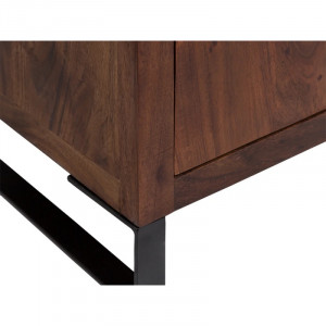 Široká koupelnová komoda Wild 138cm - tmavý akát VÝPRODEJ Wild Komody MH555W