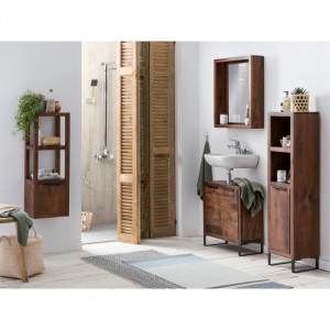 Koupelnová vysoká skříňka Wild - tmavý akát VÝPRODEJ Wild Koupelna A00000559W