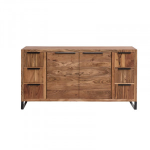 Široká koupelnová komoda Wild - světlý akát VÝPRODEJ Wild Koupelna MHA00000584