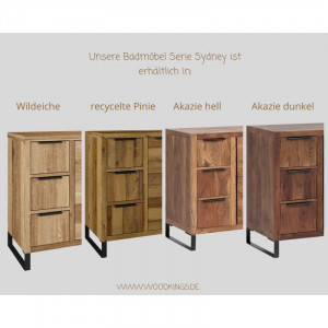 Koupelnové zrcadlo Wild - světlý akát VÝPRODEJ Wild Koupelna MH554W