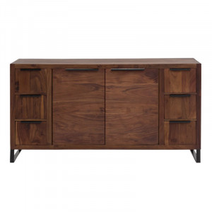 Sestava koupelnového nábytku Wild II - tmavá akácie VÝPRODEJ Wild Koupelna MH612W