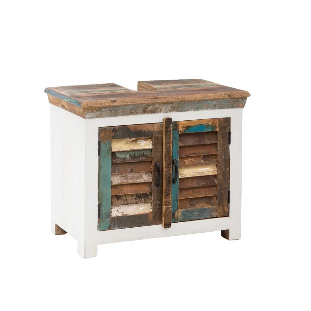 Skříňka pod umyvadlo Bali z recyklovaného dřeva Bali - Koupelna MH389W