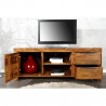 TV stolek Makassar Lagos 135 cm masiv Sheesham Makassar TV stolky a komody 22684