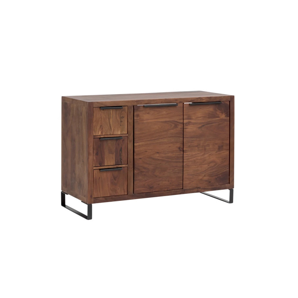 Komoda do koupelny Wild - tmavá akácie VÝPRODEJ Wild Komody MH556W