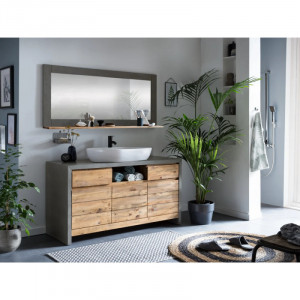 Koupelnové zrcadlo Concrete II VÝPRODEJ  Zrcadla A00000785