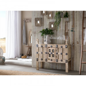 Komoda Kalkata z masivního mangového dřeva VÝPRODEJ  Komody a šatní skříně A00001414W