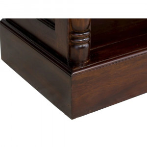 Anglická dřevěná knihovna Windsor 120 cm mahagon Windsor Knihovny A00000932