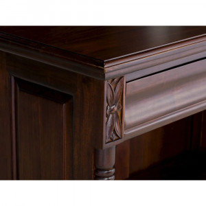 Anglická dřevěná knihovna Windsor 120 cm mahagon Windsor Knihovny A00000932