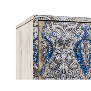 Koupelnová vysoká skříňka Alvira z mangového dřeva VÝPRODEJ  Koupelna A00000678W