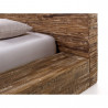 Dřevěná postel 180x200 Stripe masiv mango  Postele A00001206