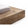 Dřevěná postel 180x200 Stripe masiv mango  Postele A00001206