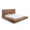 Dřevěná postel 180x200 Stripe masiv mango  Postele A00001206