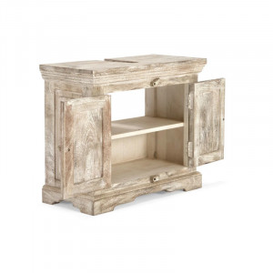 Skříňka pod umyvadlo Raipur z mangového dřeva VÝPRODEJ Raipur - Koupelna MH1137W