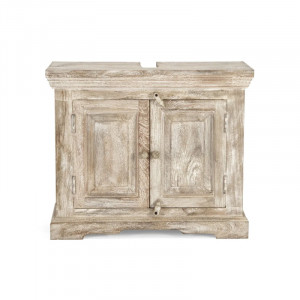 Skříňka pod umyvadlo Raipur z mangového dřeva VÝPRODEJ Raipur - Koupelna MH1137W