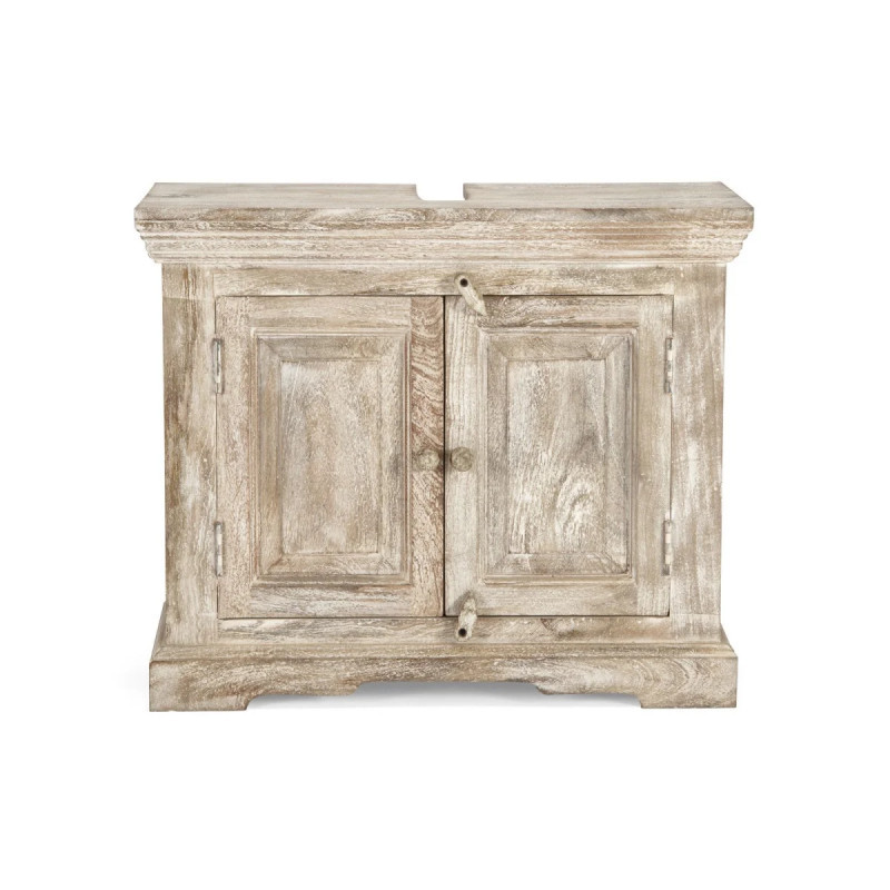 Skříňka pod umyvadlo Raipur z mangového dřeva VÝPRODEJ Raipur - Koupelna MH1137W