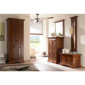 Masivní truhla Wellington hnědá - borovicové dřevo VÝPRODEJ Wellington - Truhly MH1360W