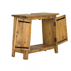 Umyvadlová skříňka Luna masiv borovice VÝPRODEJ Luna Koupelnové skříňky MH1349W