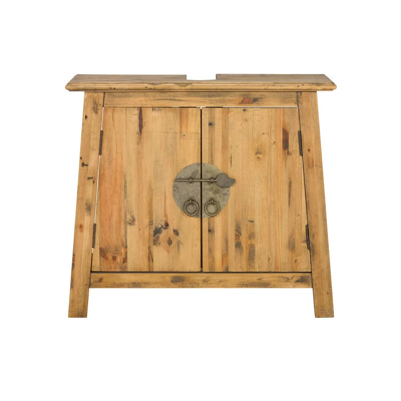 Umyvadlová skříňka Luna masiv borovice VÝPRODEJ Luna Koupelnové skříňky MH1349W