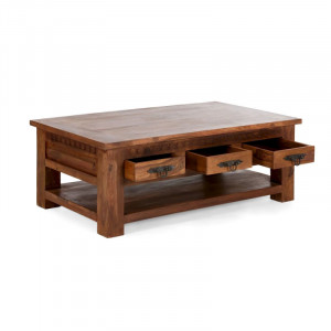 Konferenční stolek Rustic masiv palisandru VÝPRODEJ  Konferenční stolky MH1211W