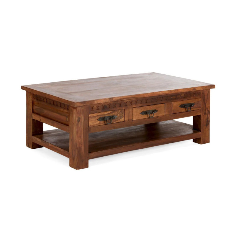 Konferenční stolek Rustic masiv palisandru VÝPRODEJ  Konferenční stolky MH1211W