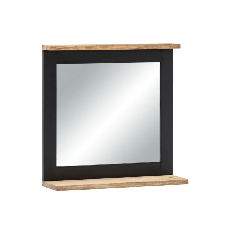 Koupelnové zrcadlo Jolie masivní akácie VÝPRODEJ  Zrcadla MH824W