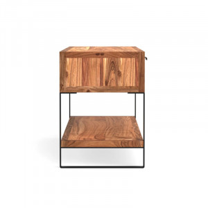 TV stolek z masivu Wild II - světlá akácie VÝPRODEJ Wild TV stolky a komody MH1469W