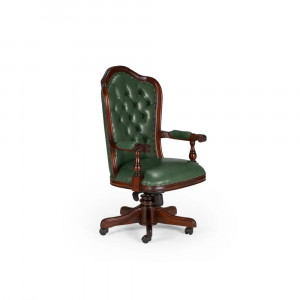 Kancelářské křeslo Windsor II zelená Windsor Kancelářské židle A00000941