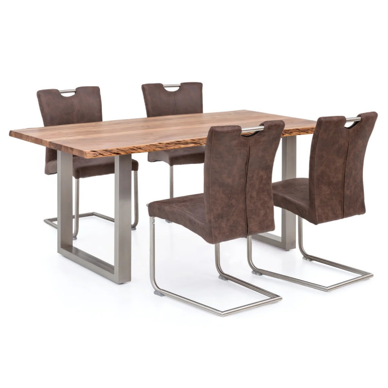 Jídelní stůl Boston 200x100 - akátové dřevo VÝPRODEJ  Jídelní stoly MH566W