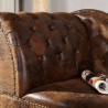 Mikrofibra Otoman Chesterfield II