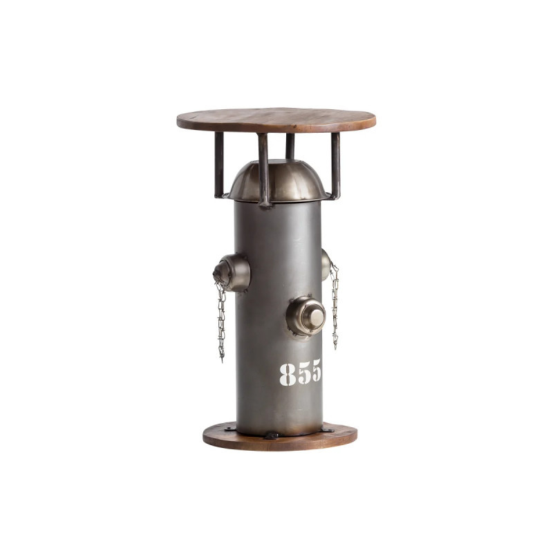 Industriální odkládací stolek z manga Blackburn VÝPRODEJ  Odkládací stolky A2045