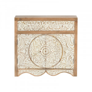 Skříňka pod umyvadlo Sweet 80cm - mangové dřevo VÝPRODEJ Sweet - Koupelnové skříňky A2077