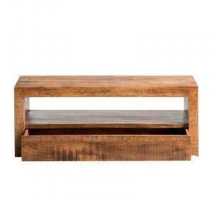 TV stolek Country masiv mango VÝPRODEJ  TV stolky a komody A2104