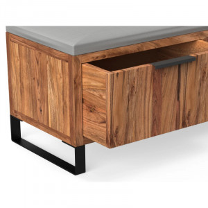 Masivní set do předsíně Wild - světlé akátové dřevo VÝPRODEJ Wild Předsíň a šatna MHA2126W