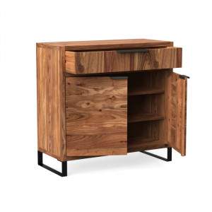 Masivní set do předsíně Wild - světlé akátové dřevo VÝPRODEJ Wild Předsíň a šatna MHA2126W