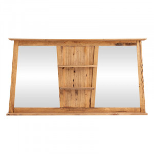 Zrcadlo Luna 140x72 masiv borovice VÝPRODEJ  Koupelnová zrcadla A2205