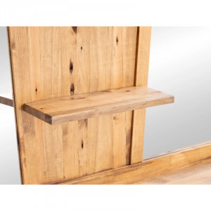 Zrcadlo Luna 140x72 masiv borovice VÝPRODEJ  Koupelnová zrcadla A2205