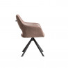 Jídelní set 170x90 Nature + 4x čalouněné židle Dune  Jídelní sety MHA2227W